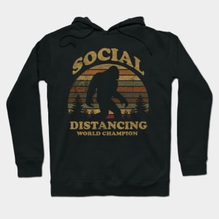 VINTAGE -  BIGFOOT SOCIAL DISTANCING Hoodie